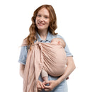 ボバリングスリング【ピオニー】 抱っこ紐 スリング boba ring sling ピンク ベージュ リネン