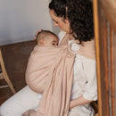 ボバリングスリング【ピオニー】 抱っこ紐 スリング boba ring sling ピンク ベージュ リネン